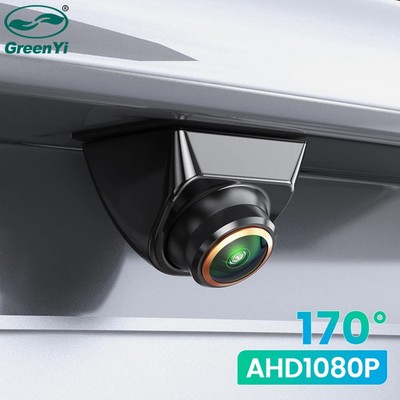 WEISSE AHD 1080P 170° WEITWINKEL-AUTOKAMERA MIT EINPARKHILFE UND RÜCKFAHRKAMERA