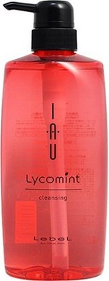 LebeL IAU Lycomint Cleansing 600ml Shampoo Silicone Free Bottle