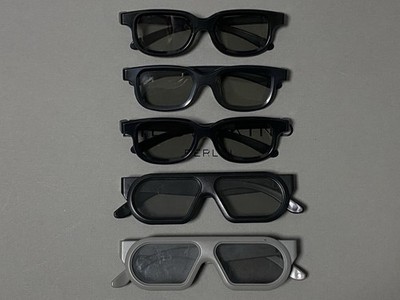 5x TV Fernseher 3D Brillen 3D Brille 3D Glasses