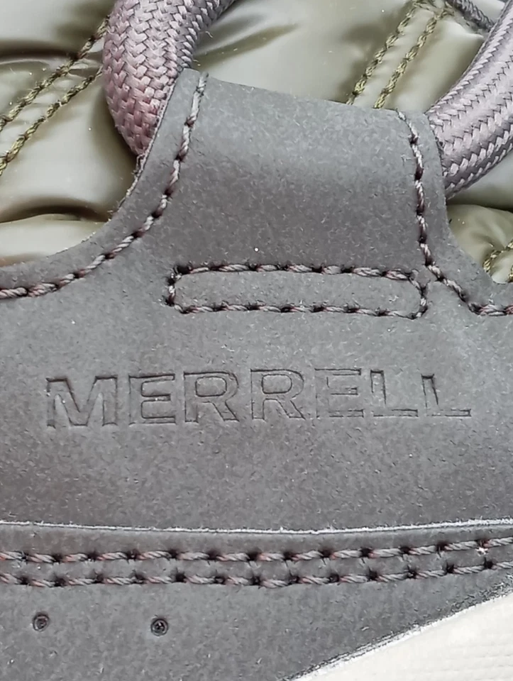 MERRELL Botines de invierno Mujeres Botines Talla EU 37 caqui-negro look casual - Imagen 4 de 4