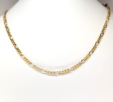 14K/18K Two Tone Gold Watch Chain 21" Long