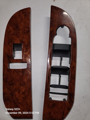 2009-14 Chevy Tahoe Suburban Yukon Avalanche Power Window Trim 2pc Front Set