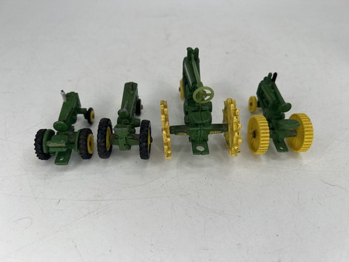John Deere die cast tractors lot of 4 - Picture 4 of 8