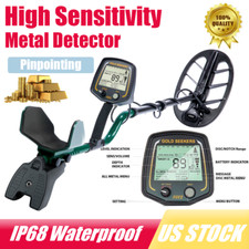 360°Search Handheld PinPointer Finder Metal Detector Kit with LCD Display US
