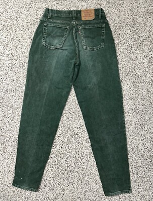 Vintage 90s Levi's 560 Green Denim Jeans Mens Size 31x34 Vintage 90s Levi's 560 Green Denim Jeans Mens Size 31x34