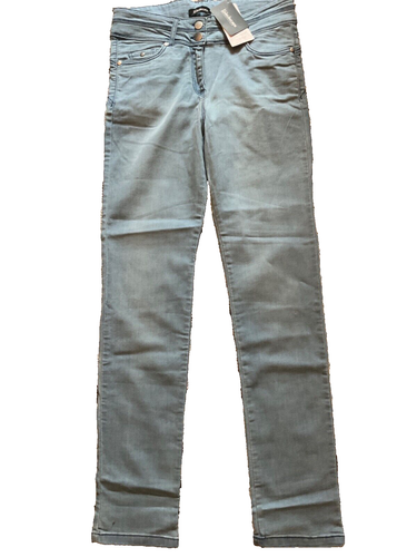 Kaleidoscope Size 14 Light Blue Straight 31" Leg Denim JEANS - 第 1/3 張圖片