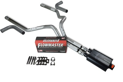 Ford F-150 04-14 3'' Dual Exhaust Kits Flowmaster Super 40 Side Exit