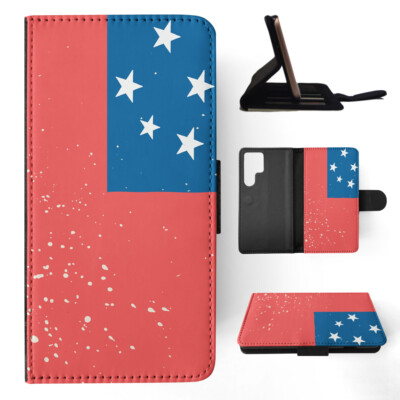 FLIP CASE FOR SAMSUNG GALAXY|SAMOA COUNTRY FLAG 300
