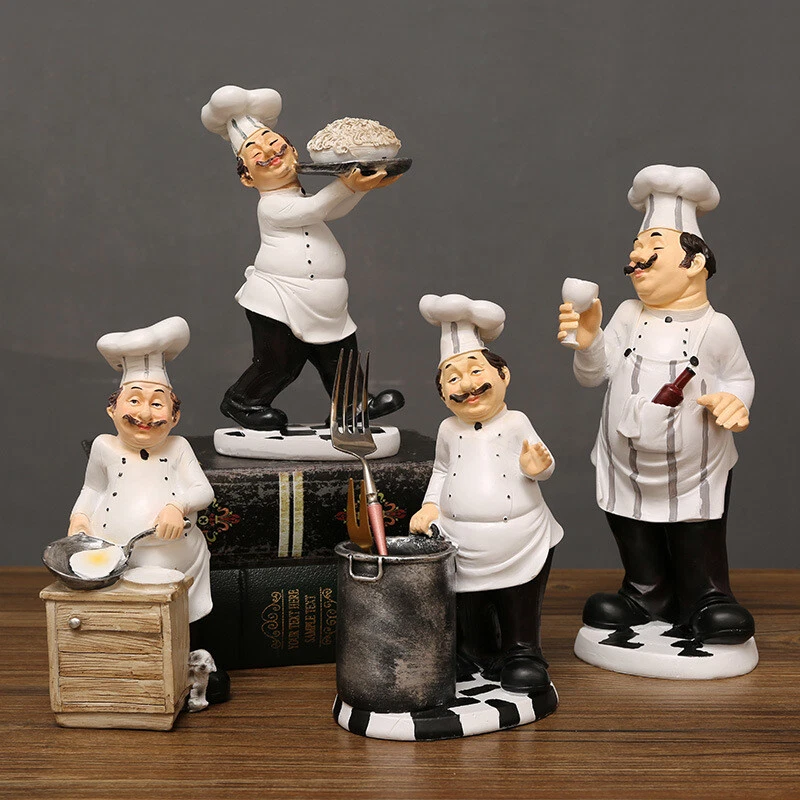 3D Chef Figurine Statue Cook 12.5x8x23cm Ramen Cook - image 4 of 4