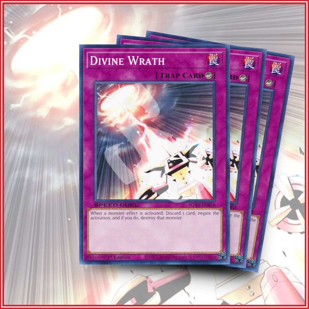 YuGiOh DIVINE WRATH x3 | POWERFUL RARE CARD | 1ST EDITION 💎 | eBay