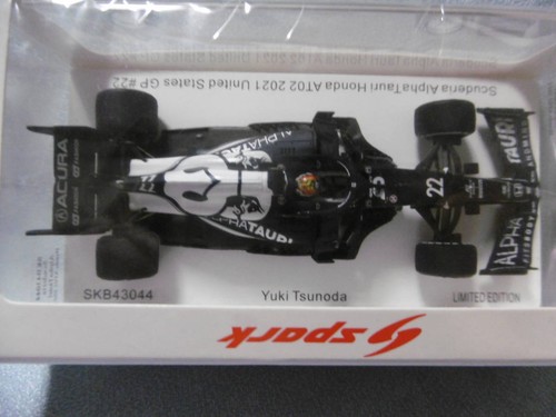 Spark 1/43 Scuderia Alpha Tauri Honda At02 2021 United States Gp Yuki Kakuda 22 - Picture 5 of 6