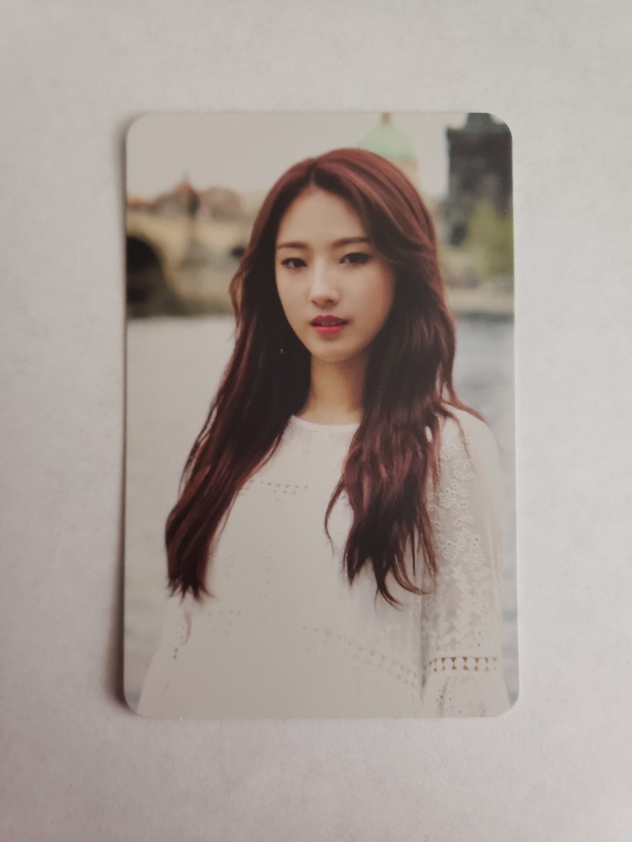 loona　FCメッセージカード　ハスル Loona Haseul Let Me In Photocard Predebut Serial Number Holo
