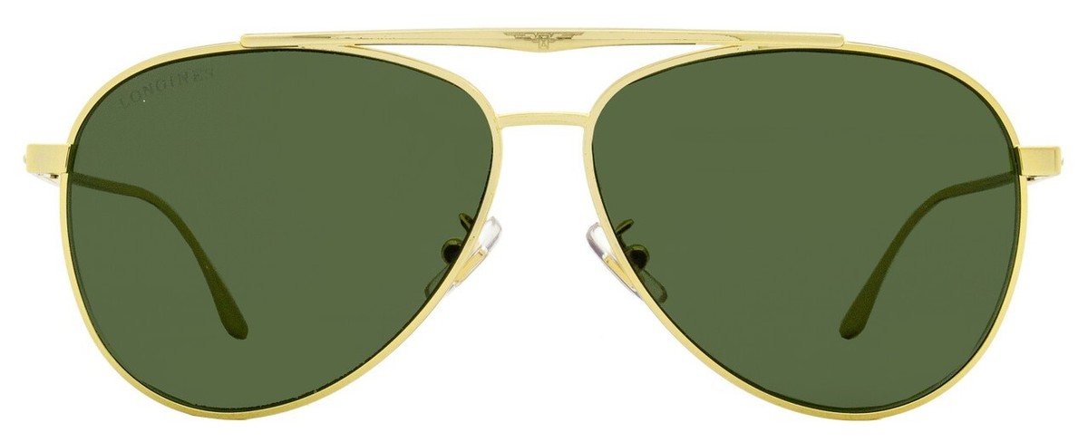 Longines Gold Aviator Sunglasses with Brown Tint Classic Longines Sunglasses | A Symbol of Sophistication  main image 2