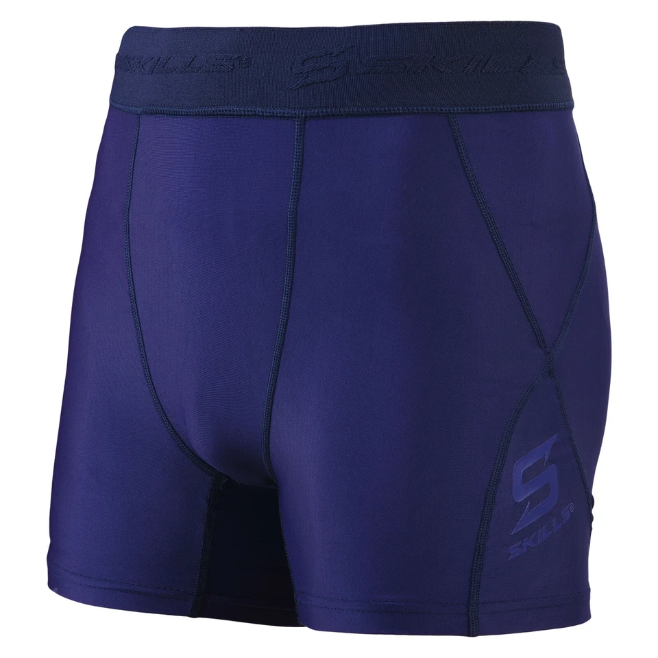 Mens Compression  Boxer Shorts Base-layers Sports Briefs skin fit gym pants - image 4 of 4