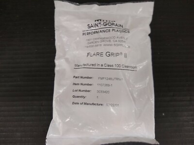 New, Saint-Gobain, FMF1248UTRN-1, Tee Reducer 3/4'' flare run x 1/4'' flare run 