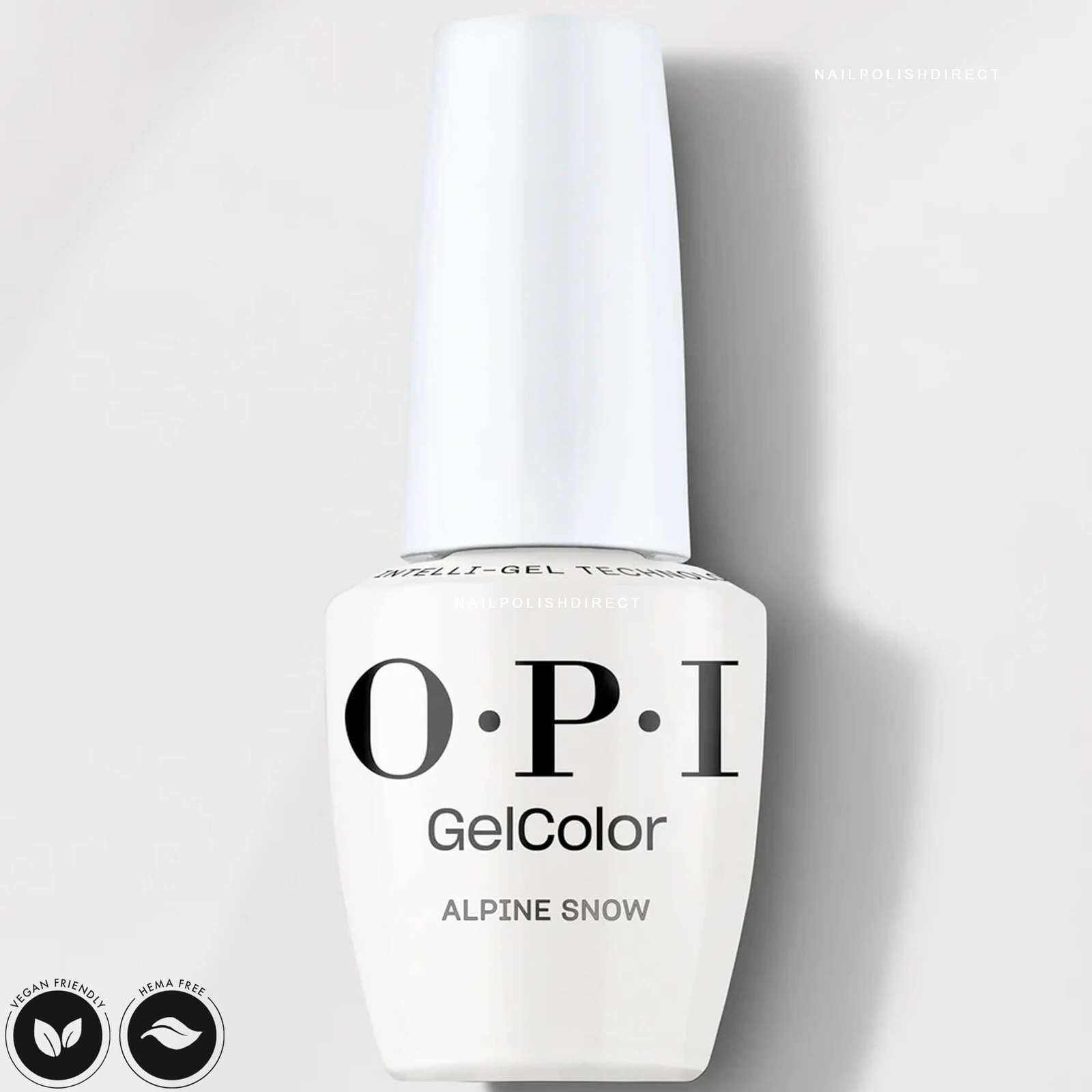 OPI GelColor OPI Intelli-Gel HEMA-Free Gel Polish - Alpine Snow 15ml (GCL00)