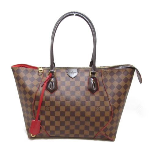 LOUIS VUITTON Caissa Tote MM N41548 Damier canvas Brown Used - Picture 1 of 10