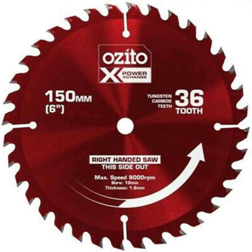 Ozito PXCSB Circular Saw Blade 150mm 36T 10mm - Picture 1 of 1