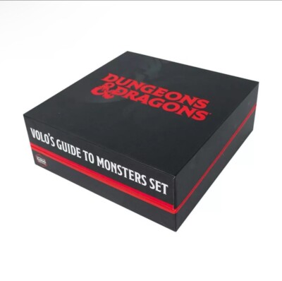 VOLO S GUIDE TO MONSTERS - MEDALLION SET - LIMITED EDITION - D&D - NEU & SEALED