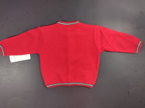 9M Will'beth red Christmas sweater - Picture 3 of 5
