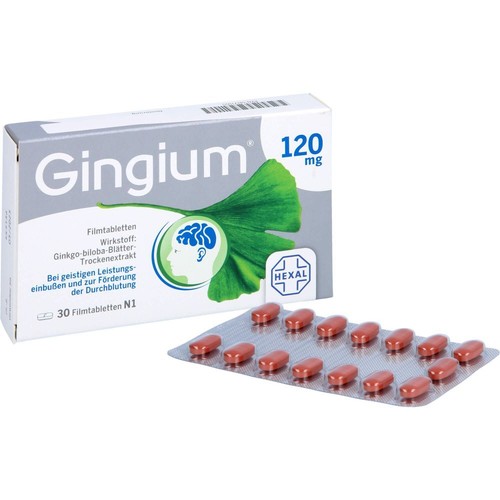 GINGIUM 120 mg Filmtabletten 30 St PZN 14171165 - Bild 3 von 6