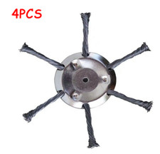 Motorsense Rasentrimmer Freischneider Stahldraht Unkrautbürste Fadenkopf Mähkopf