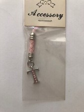 HANDBAG or MOBILE PHONE STRAP CHARM PENDANT HANDBAG CHARMS Letter T