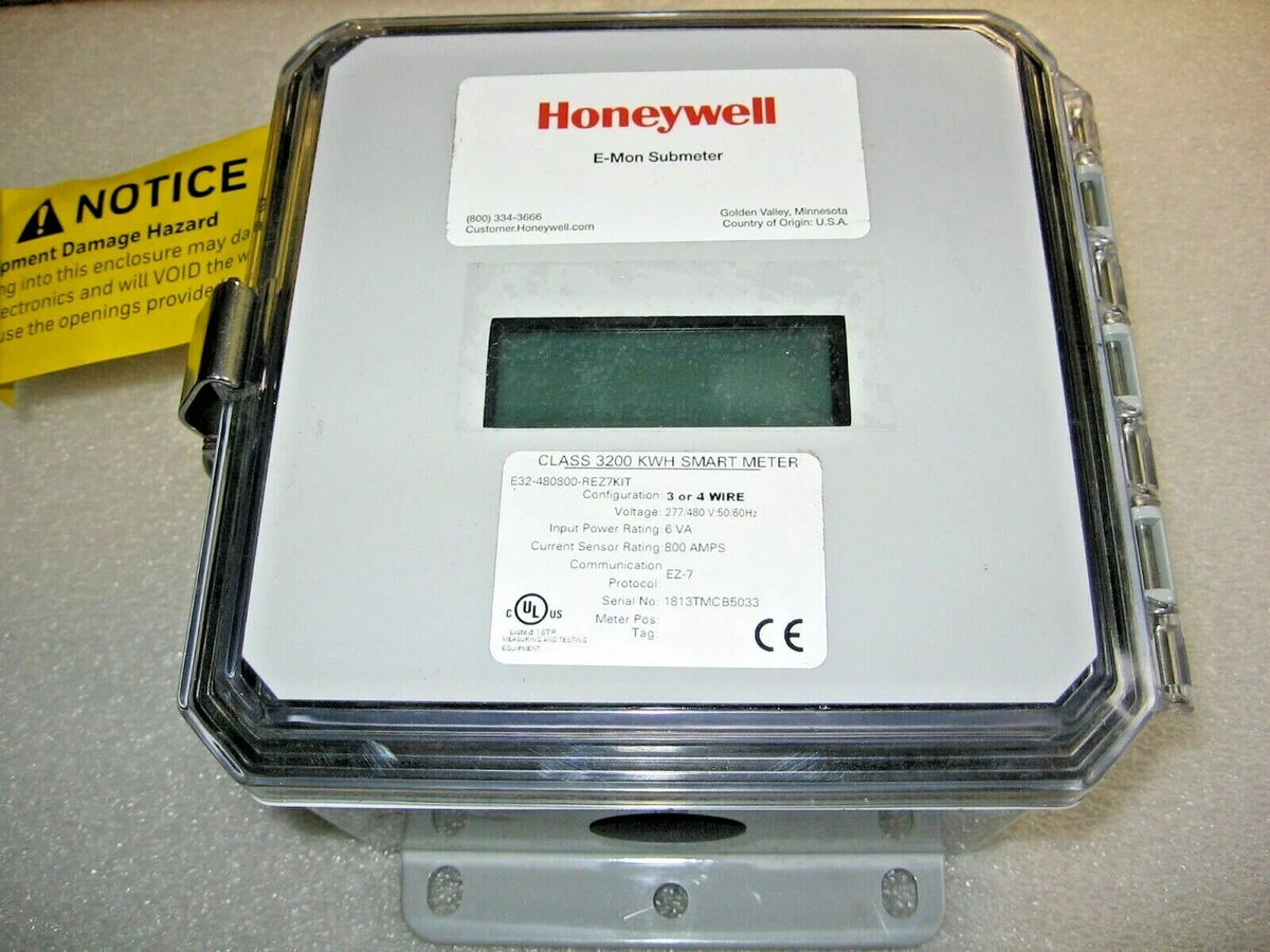 Honeywell EMon Class 2000 3Phase Pulse Meter, 55 OFF