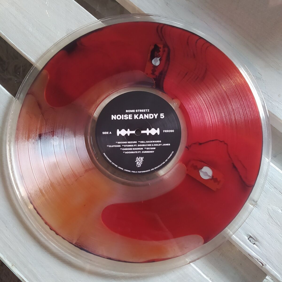 Rome Streetz - Noise Kandy 5 Limited Blood Razor Vinyl (LP Rome Streetz - Noise Kandy 5 Limited Blood Razor Vinyl (LP