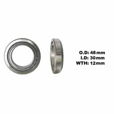 Headstock Taper Bearing 30x48mm Fits Yamaha PW 80 83-10