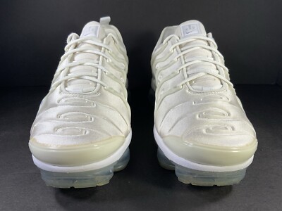 NIKE VAPORMAX ホワイト シューズ(男性用) Nike Air VaporMax Plus Mens Size 14 White Athletic Running Shoes