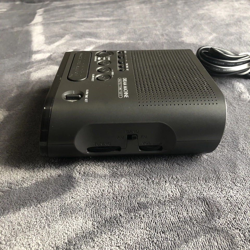 Sony Dream Machine AM/FM Radio LED Alarm Clock ICF-C218  - TESTED - Image 4 of 4