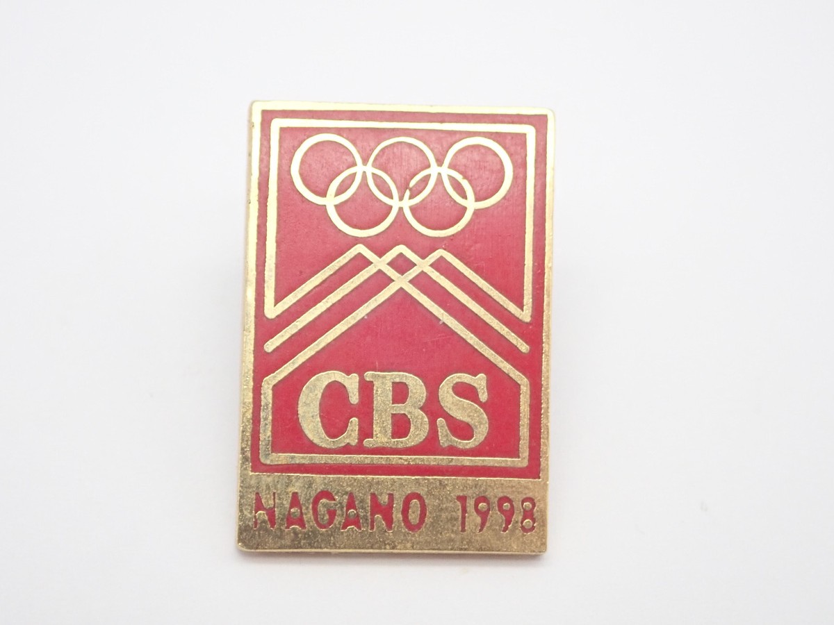 CBS Nagano Winter Olympics 1998 Vintage Lapel Pin | eBay