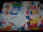 Sesame Street Vintage Flat Twin Bed Sheet Muppets Henson 1970s 1980s YOUR CHOICE