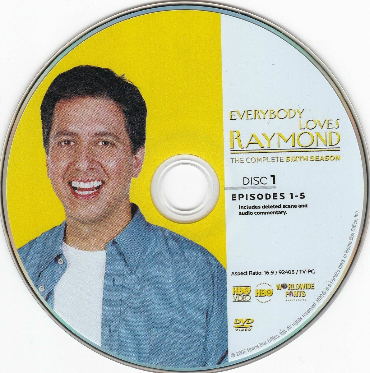 Individual Replacement Everybody Loves Raymond Season 6 (DVD) Disc