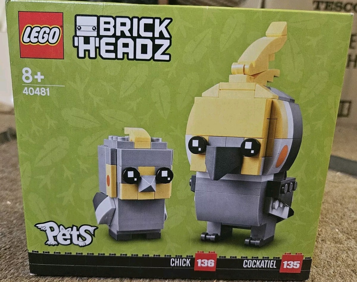 Cockatiel Bird Lego Kawada NBC-009 Nanoblock Cockatiel (Bird