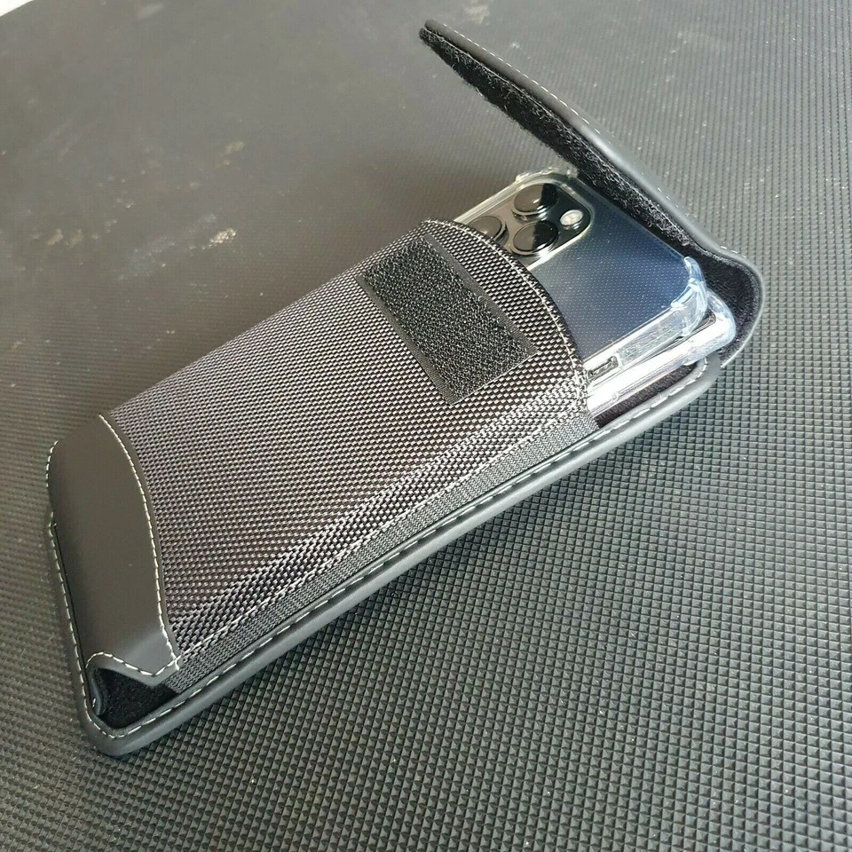 Extra Large Belt Loop Pouch Case to fit Larger Phone with Battery Case Attached - Image 2 of 4