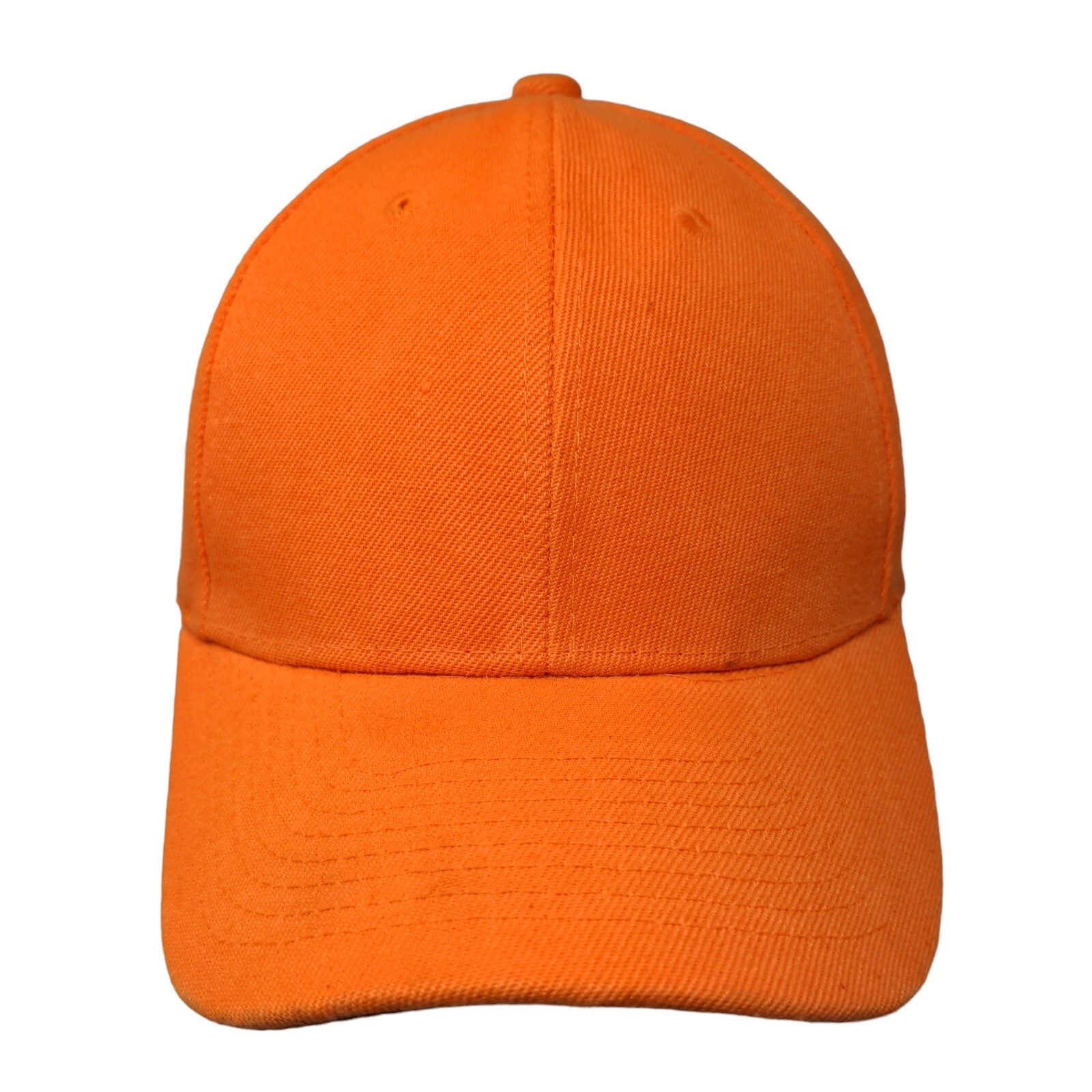 choKoLids Strapback Hat Orange OSFA Adjustable 6 … - image 1