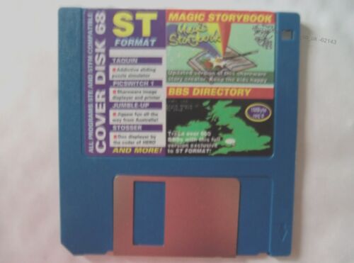 62143 disque 68 format ST - Magic Storybook / Directory BBS - Atari ST ()  - Photo 1/1