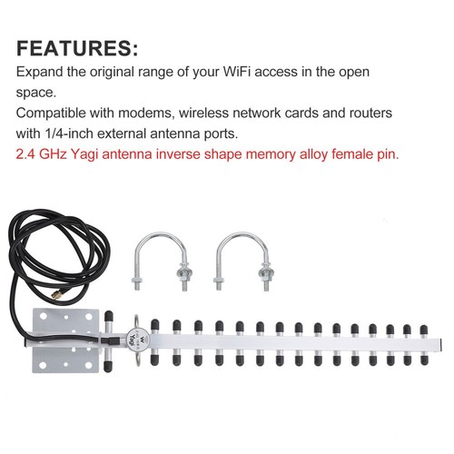 Signal Booster Wireless Fish Bone Antennas Directional - Afbeelding 2 van 12