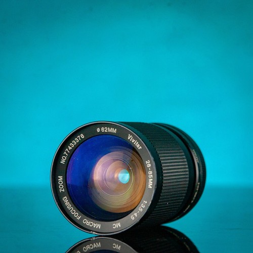 Vivitar 28-85mmmm 1:3.5-4.5 Macro Focusing Zoom Lens PK Pentax Fit - Picture 2 of 5