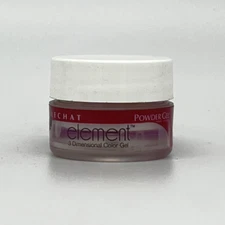 LeChat - Powder Gel - Element 3 Dimensional Color Gel - Ultra White - 0.125 oz 