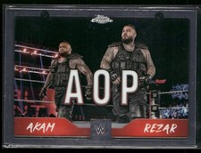2025 Topps Chrome WWE Tag Team AOP #TAG-AOP Rezar, Akam