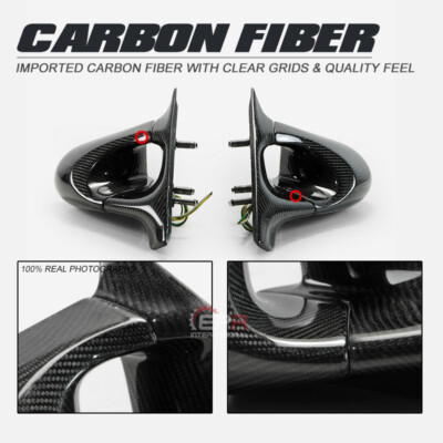 For Mazda RX8 (RHD) Early 03-08 SE3P Carbon Fiber Aero Rearview