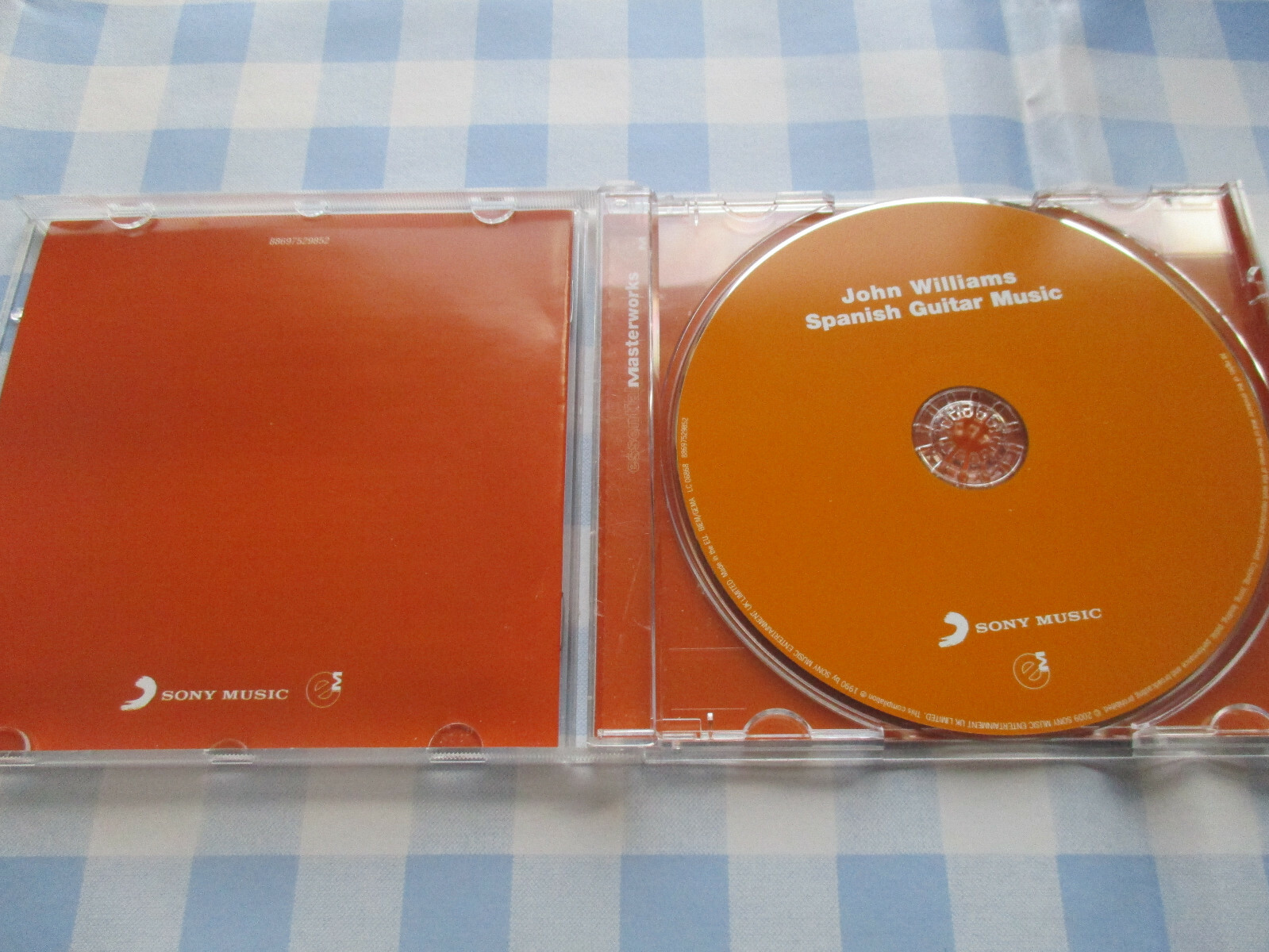 JOHN WILLIAMS SPANISH GUITAR MUSIC 2009 SONY CLASSICAL CD ALBUM eBay