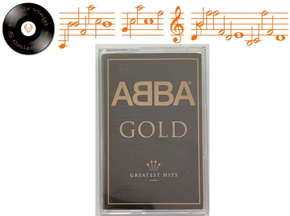 Abba Gold Greatest Hits Cassette Tape Album - Near Mint