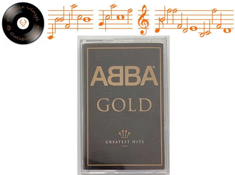 Abba Gold Greatest Hits Cassette Tape Album - Near Mint