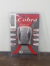 Cobra ESD-9117 Radar Laser Detector 10 Band 360  Strobe Alert VG-2 NEW