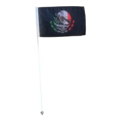 JLP 3.5 Ft Tall 1/4 In Pole 12x19 Mexico Eagle Go Kart ATV-UTV