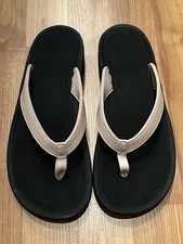 Olukai Women  s Size 8/EU 38 Kulapa Kai Pink Sandals Thong/ Flip Flops